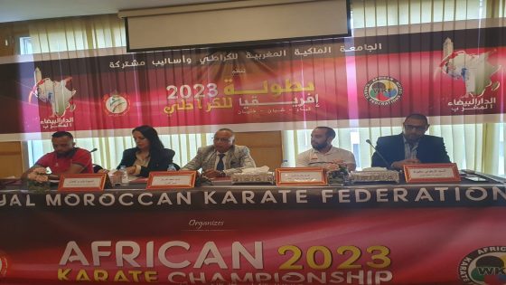 في الندوة الصحفية التقديمية لبطولة افريقيا للكراطي: المنتخب المغربي مستعد للظفر باللقب الافريقي