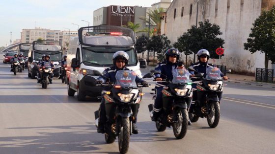 إعطاء انطلاقة العمل بالفرقة المتنقلة لشرطة النجدة بمدينة القنيطرة
