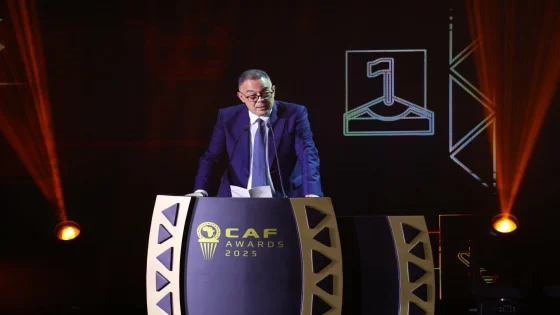 لقجع خلال حفل جوائز الـ”كاف”: شباب القارة الإفريقية عبارة عن خزان من الإبداع