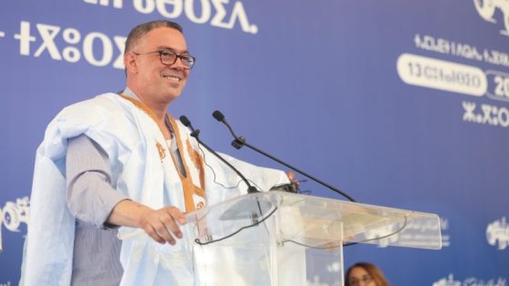 استقبال حاشد لفوزي لقجع من طرف ساكنة زاكورة خلال تجمع حزبي (صور وفيديوهات)